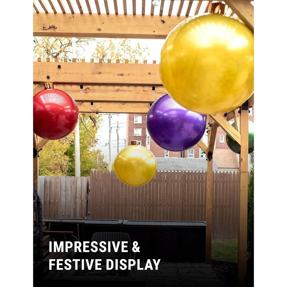 Inflatable Oversized Ornament Jumbo Christmas Ball 25